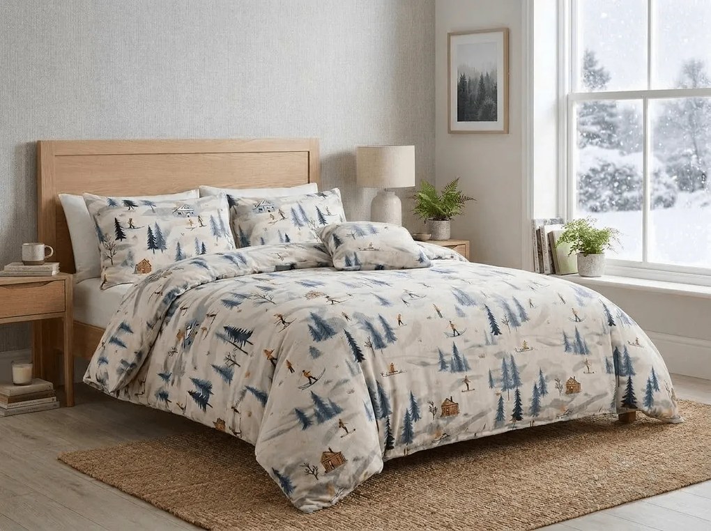 Lenjerie cocolino ALPINO colorata Dimensiune lenjerie de pat: 70 x 90 cm | 140 x 220 cm