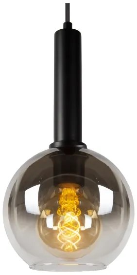 Lustră pe cablu Lucide 45402/15/30 MARIUS 5xE27/40W/230V negru