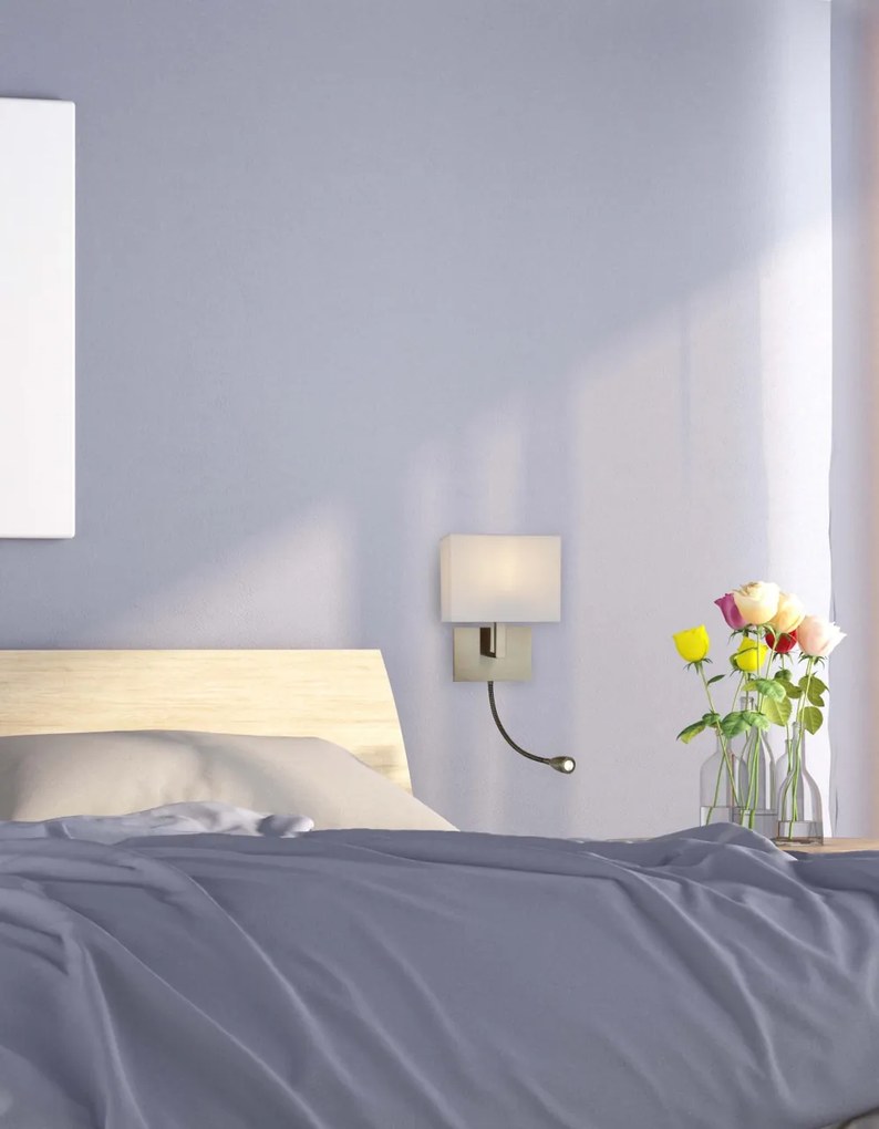 Aplica moderna eleganta cu reader Led Wall alama antic 6519AB SRT
