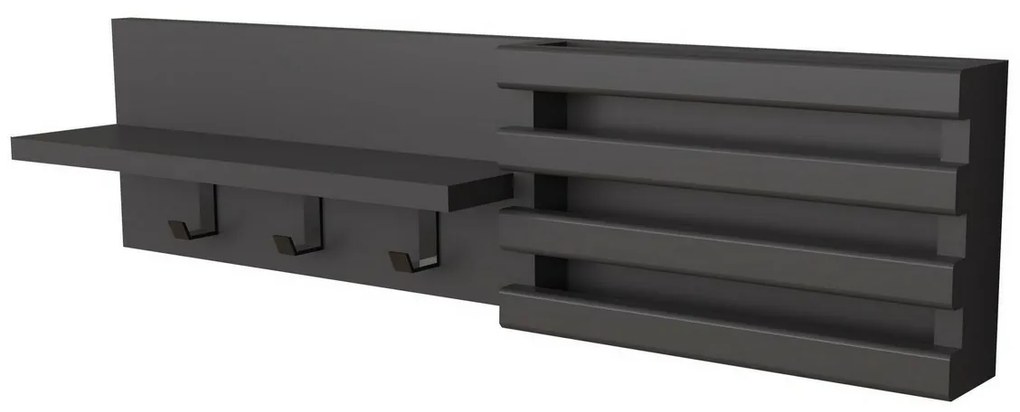 Cuier de perete Huso Anthracite