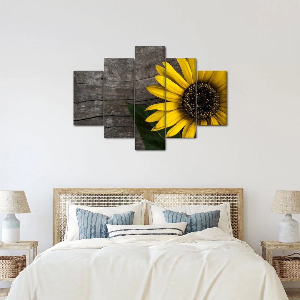 Tablou - Floare de floarea soarelui (150x105 cm)