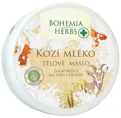 Bohemia Herbs Unt de corp cu lapte de capră, 200ml