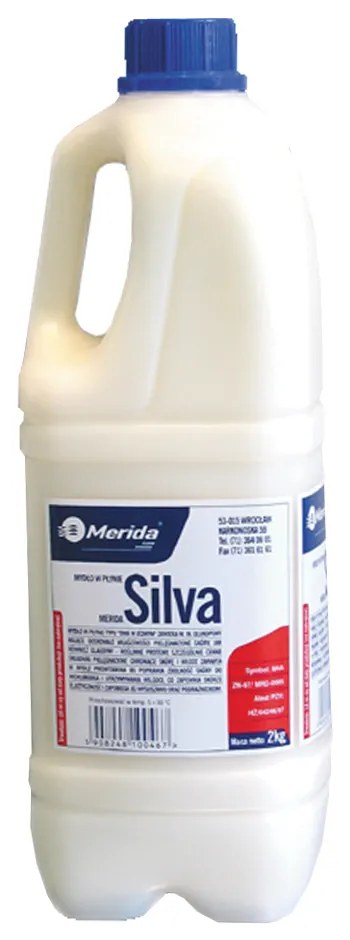 Săpun lichid Merida Silva 2,2 l, alb