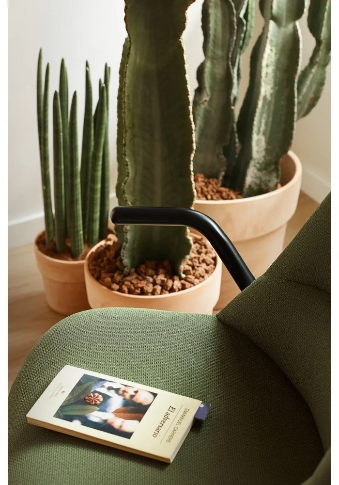 Fotoliu Teulat Dins, înălțime 90 cm, verde