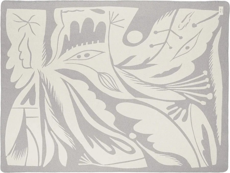 Pătură gri deschis 165x200 cm Lino – noo.ma