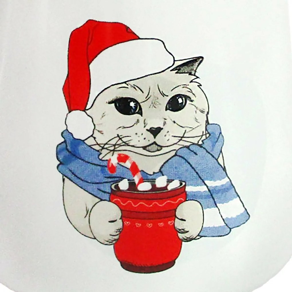 Cană din ceramică Toro Xmas Cat, 290 ml