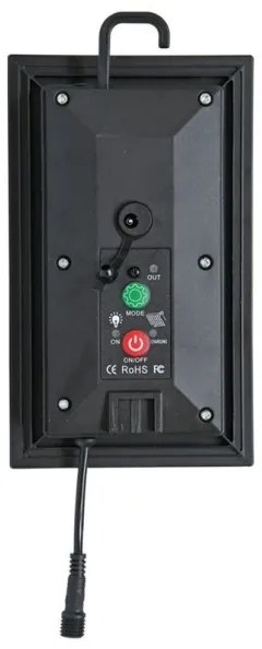 Bandă LED solară 3,7V 2400mAh 5m IP65 Ecolite DX-SOLAR-3000/5M