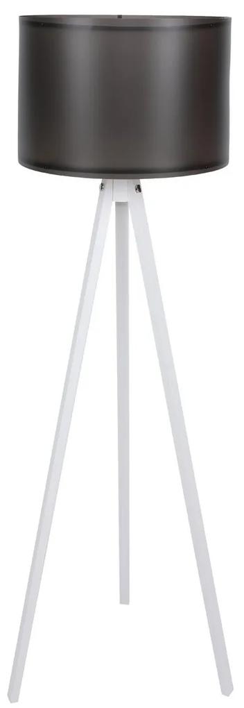 Lampadar Donald haaus V1, 60 W, Negru/Alb, H 145 cm