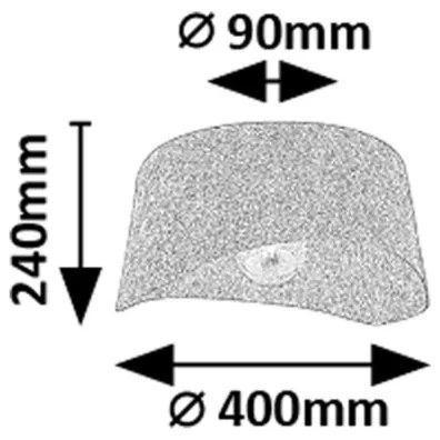 Plafonieră de tavan FARELIA 1xE27/10W/230V - Rabalux 71189