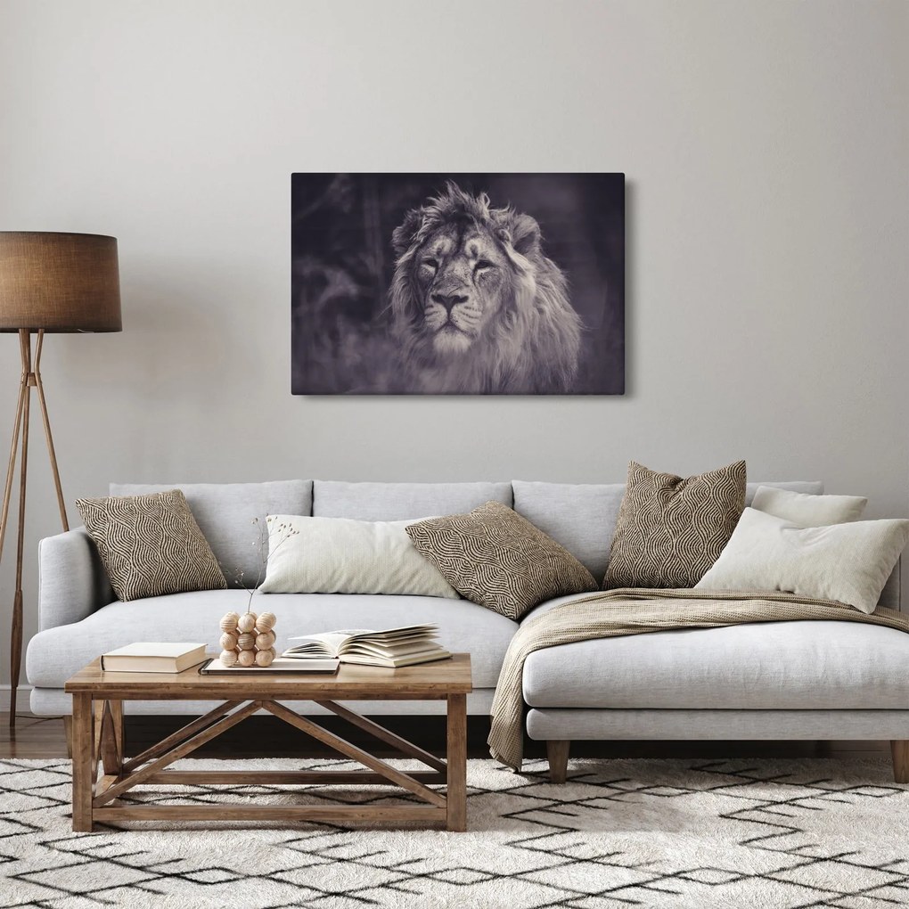 Tablou cu leu (90x60 cm)