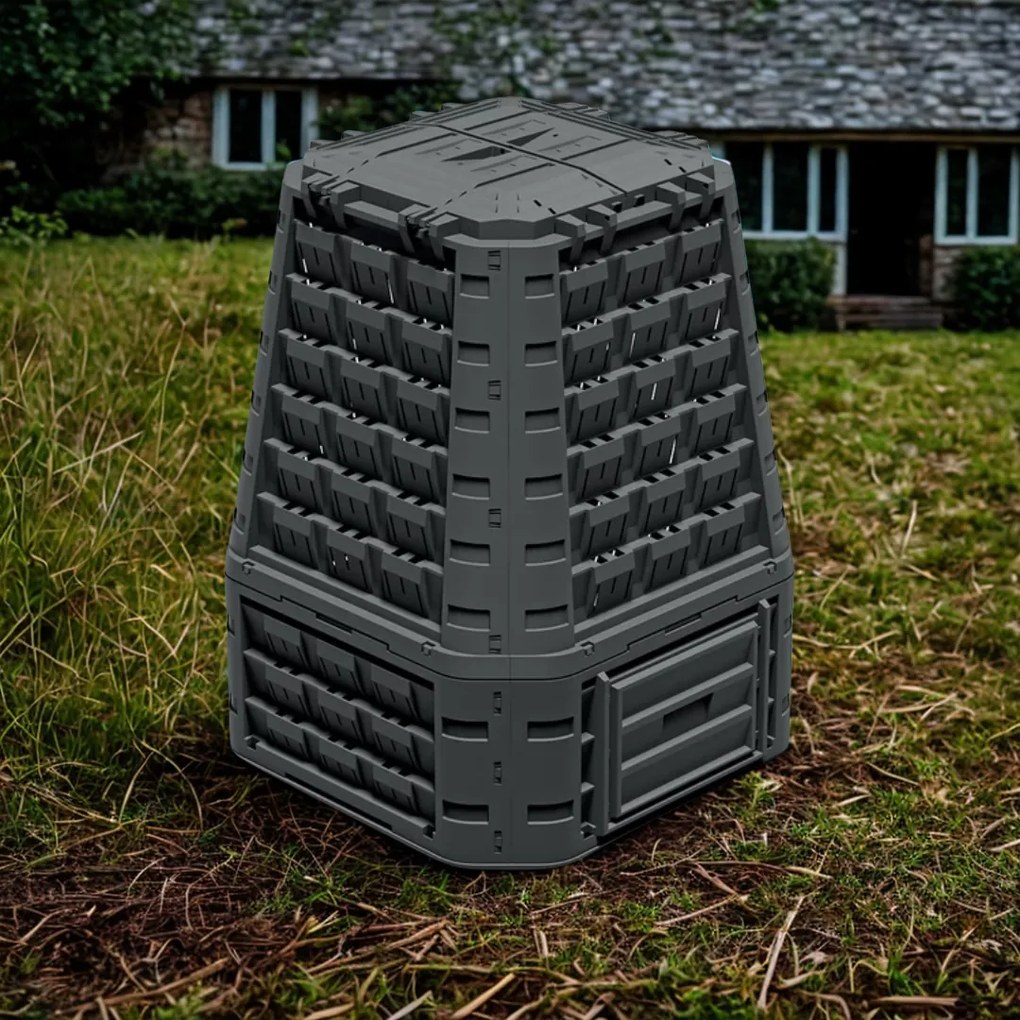 Prosperplast Compostor EVOGREEN VARIO, 750 l, negru