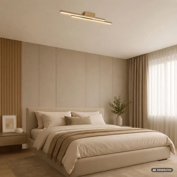 Rabalux 71494 - Plafonieră LED LIRIEN LED/12W/230V 3000K aurie