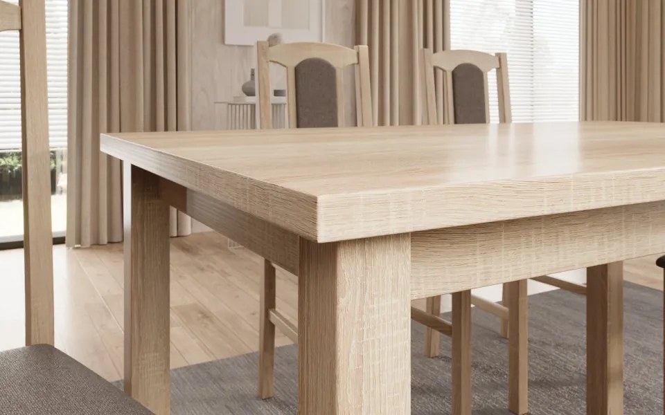 Scaun Chair Vos VII – 43x40x96 cm – Sonoma / Opium 99