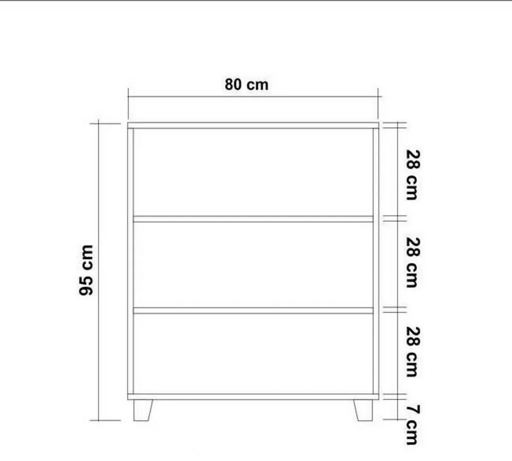 Comoda Leva Gravis Atlantic Pine