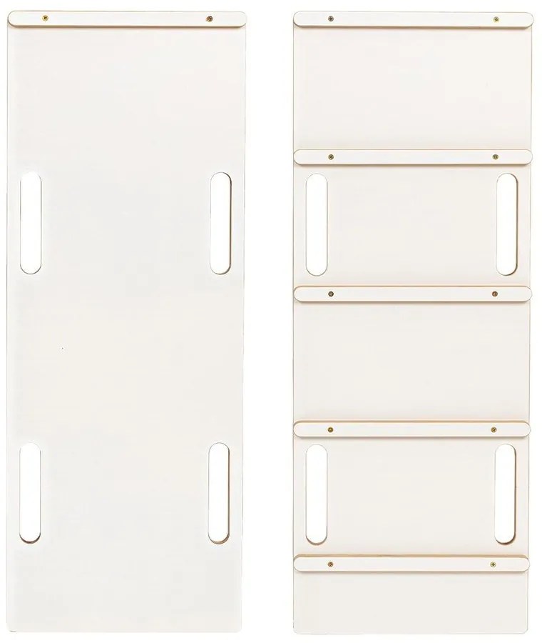 Leagăn alb din lemn de pin 39x75x38 cm Montessori – Meowbaby