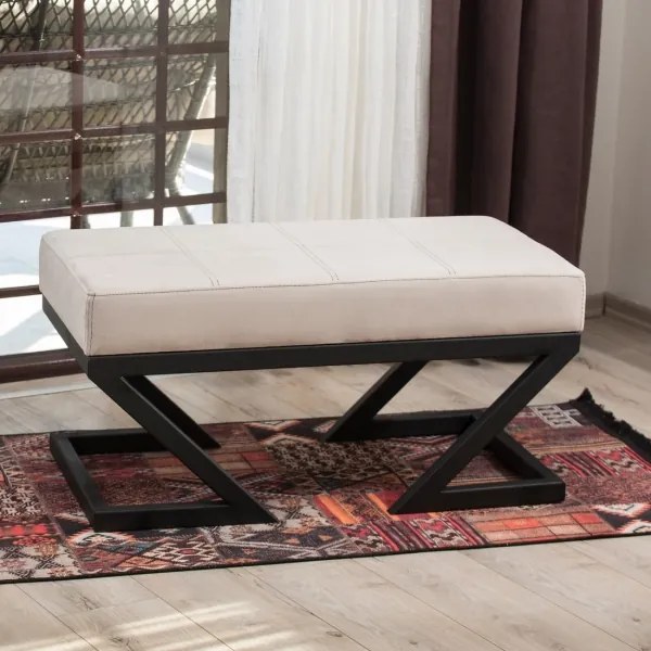 Taburet RINA, 45 x 90 cm, bej