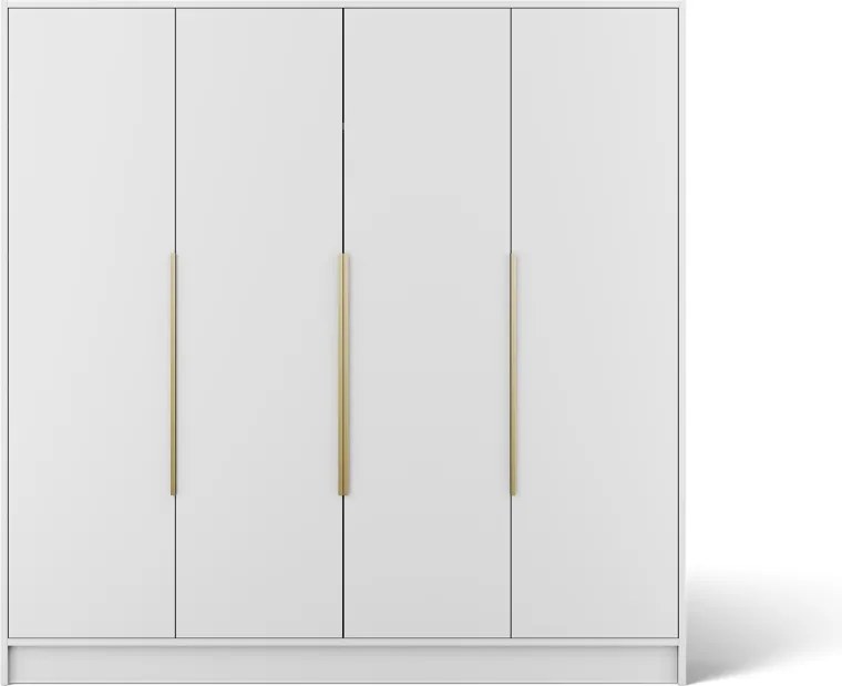 Dulap Palladio Hinged – 200x51x200 cm – Alb – Palladio 200 Hinged Dulap – Varianta 2