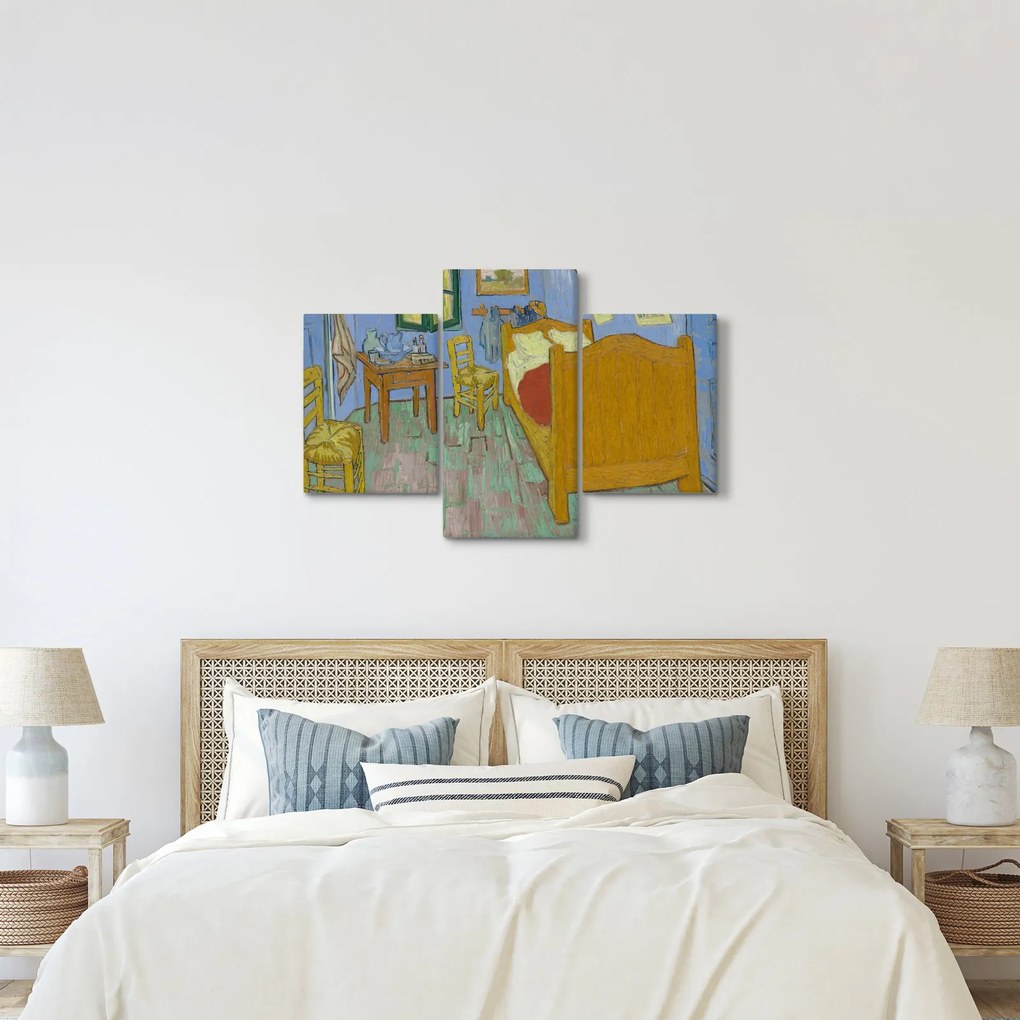 Tablou - Vincent van Gogh, The Bedroom, reproducere (90x60 cm)