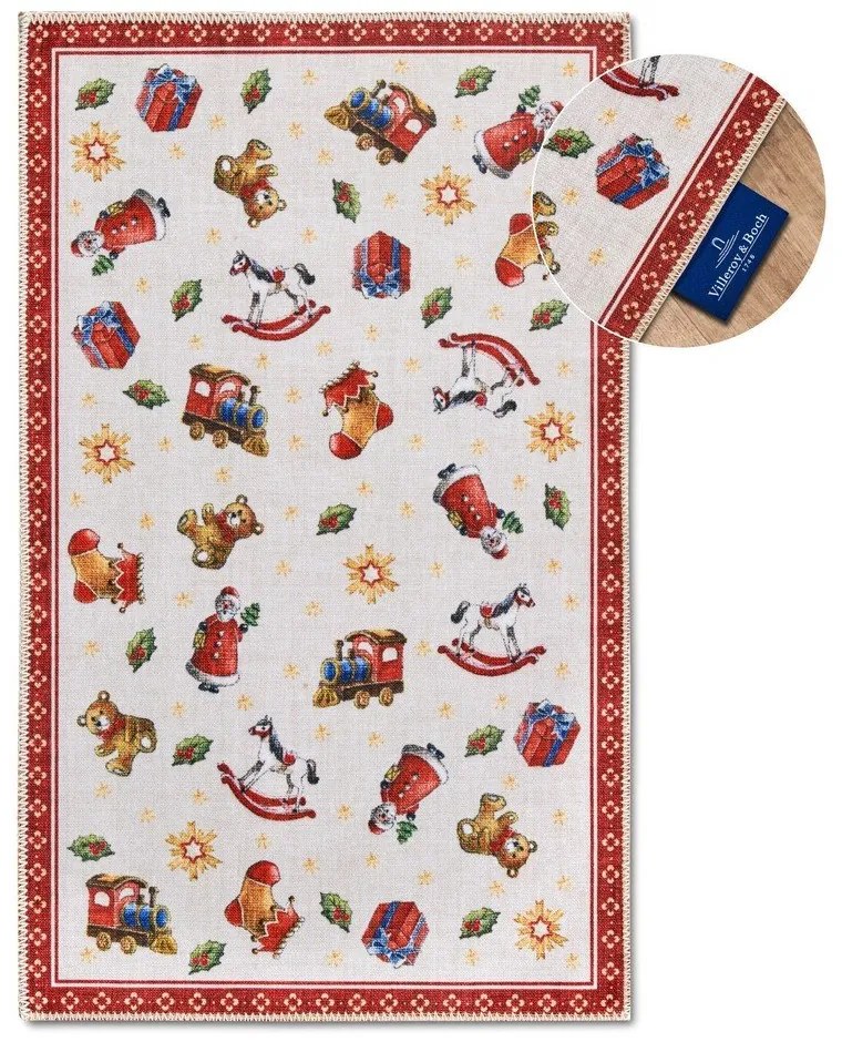 Covor roșu 50x80 cm cu model de Crăciun Red Christmas – Villeroy&amp;Boch
