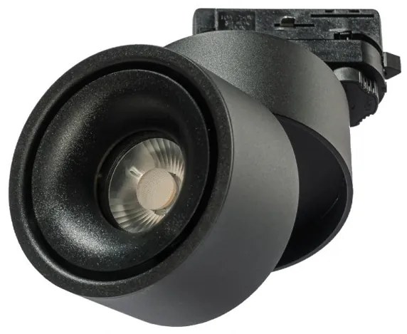 Spot LED directionabil pe sina Costa TRACK 3Line 12W 3000K negru