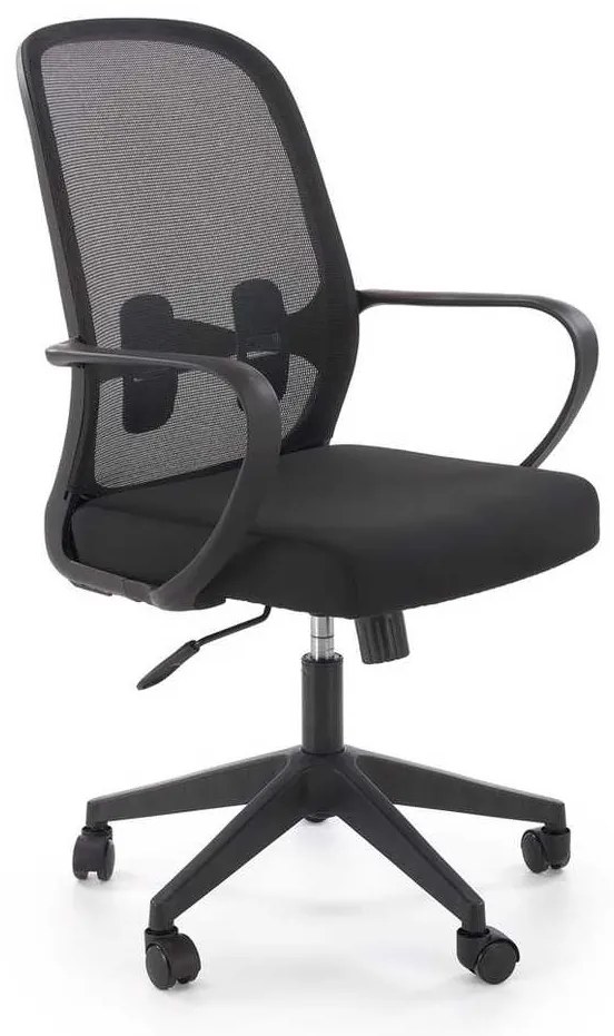 Scaun de birou Baldwin, negru