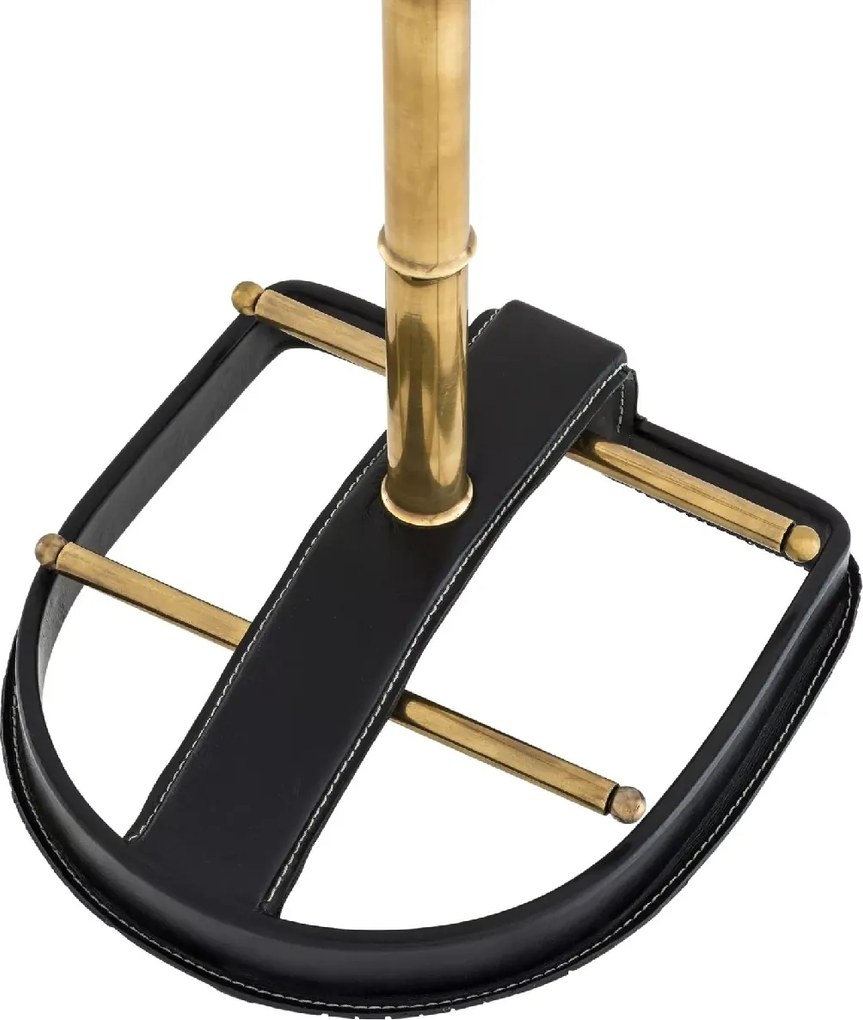 Suport haine design LUX McKinsey, alama antic/ negru