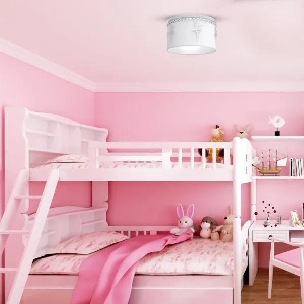 Plafonieră copii BALLET 1xE27/60W/230V