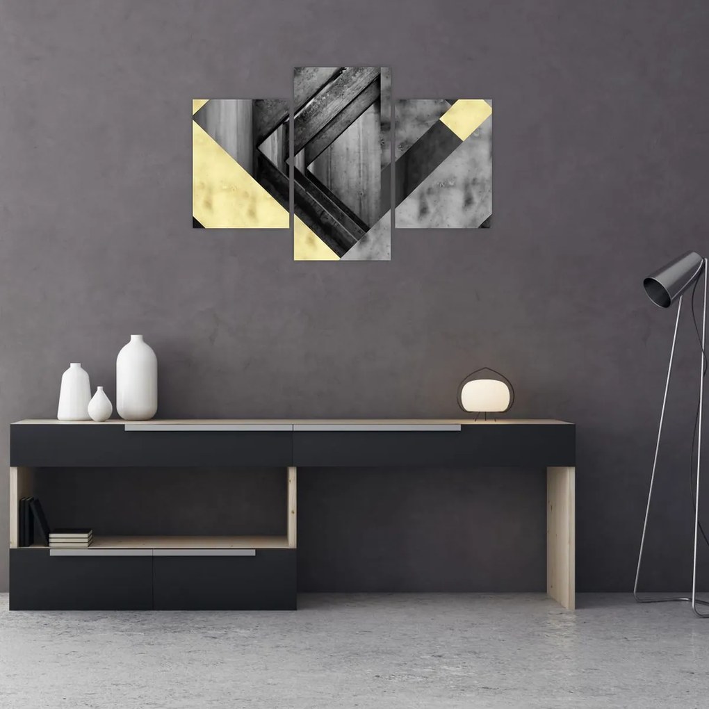 Tablou - Textura forme (90x60 cm)