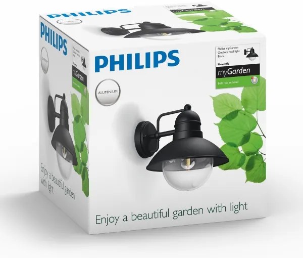 Philips 17237/30/PN - Corp de iluminat exterior MYGARDEN HOVERFLY 1xE27/60W/230V