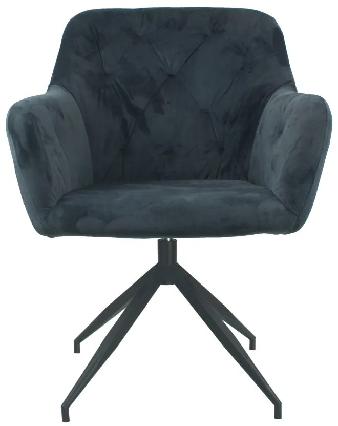 Scaun rotativ Viata (gri închis + negru) . 1064126