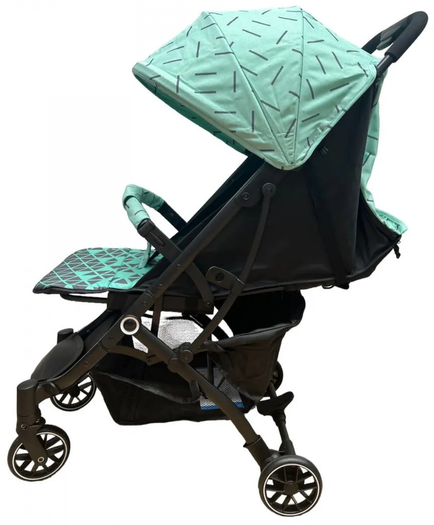 Carucior sport cu pliere compacta tip troller, usor de manevrat si depozitat, 6-36 luni Turcoaz CPC-43-turcoaz