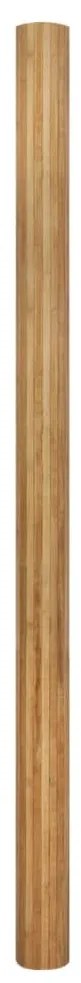 241668 vidaXL Paravan de cameră din bambus, culoare naturală, 250 x 165 cm