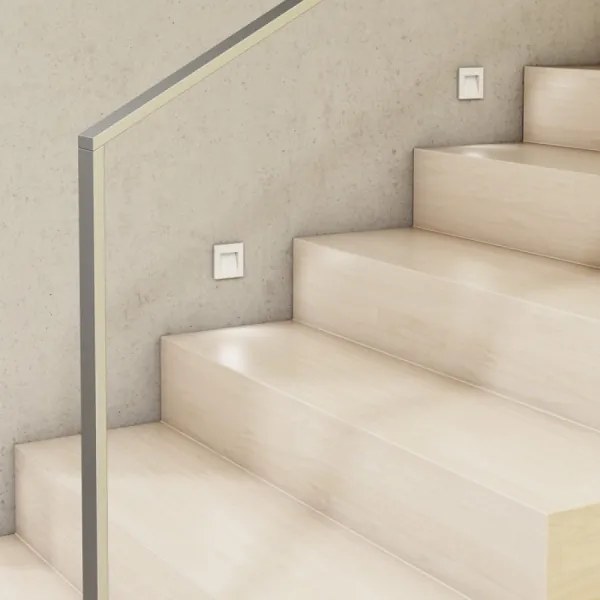 Corp de iluminat LED încastrat de exterior TESS LED/3W/230V IP54 alb RED-R12013