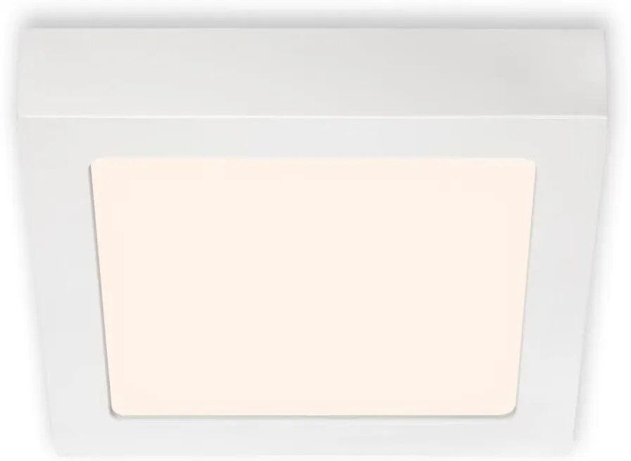 Briloner 7123-016 - Plafonieră LED FIRE, 12 W, 230 V, 3000 K (alb cald), 17 x 17 cm, alb