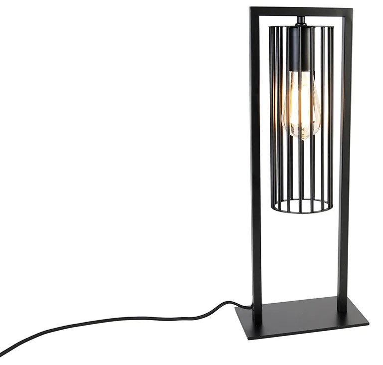 Lampă de masă inteligentă modernă neagră incl. Wifi ST64 - Balenco Wazo