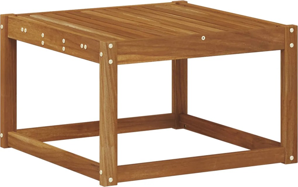 vidaXL Masă de exterior Lemn Solid de Acacia natural 59 x 59 x 37 cm