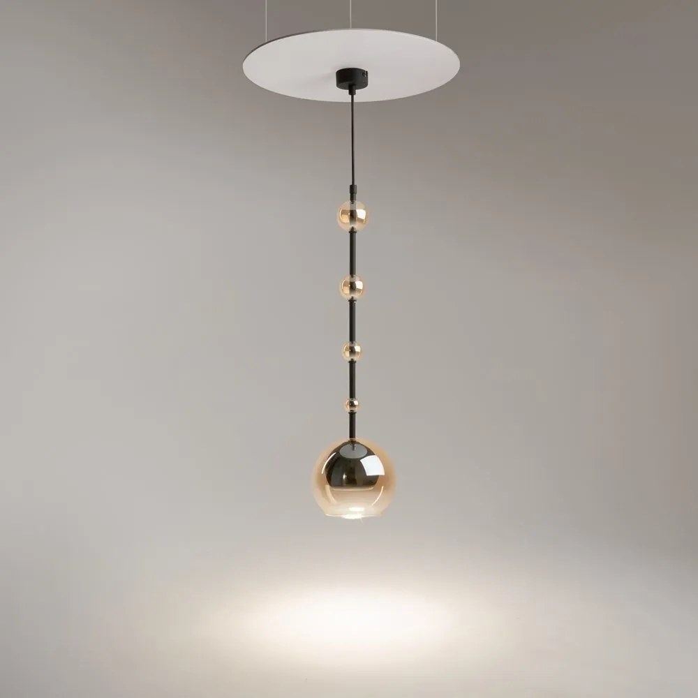 Pendul design modern decorativ Ros negru