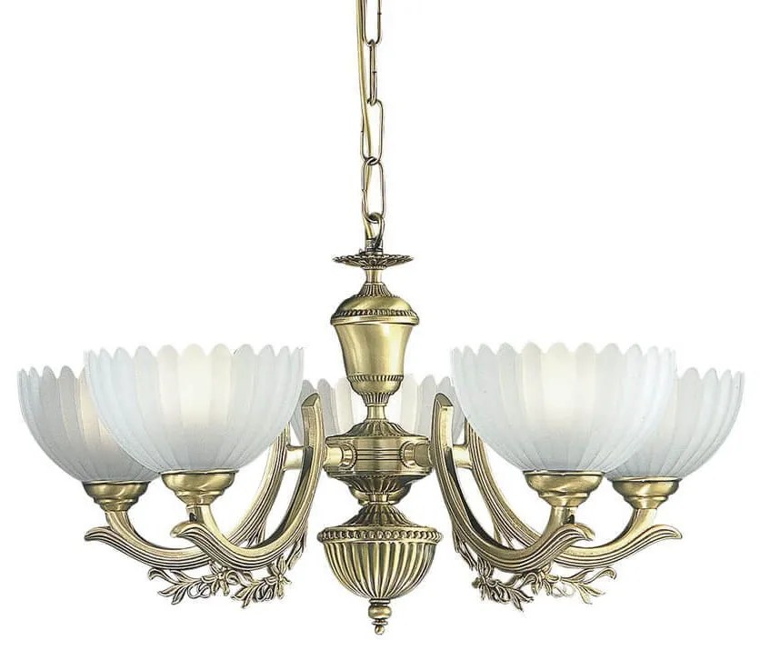 Candelabru clasic cu 5 brate design italian 2825