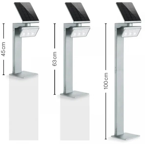 STEINEL 671211 - Proiector LED solar cu senzor XSolar GLS 0,5W IP44