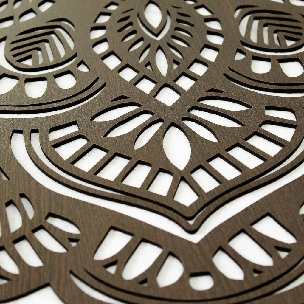 DUBLEZ | Mandala art din lemn - Tablou natura