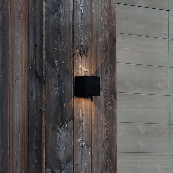 Aplică LED de exterior Ideal Lux ATOM LED/12W/230V IP54 negru