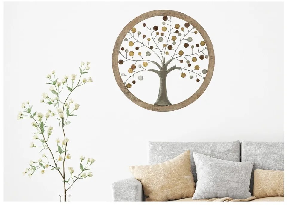 Decorațiune de perete Mauro Ferretti Alberto, ø 61 cm