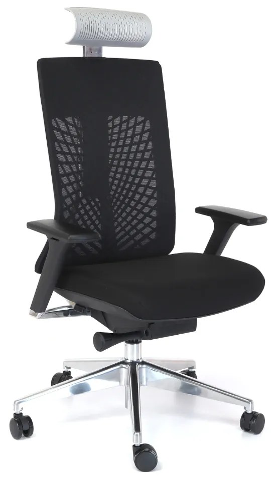 Scaun de birou Aurora, negru