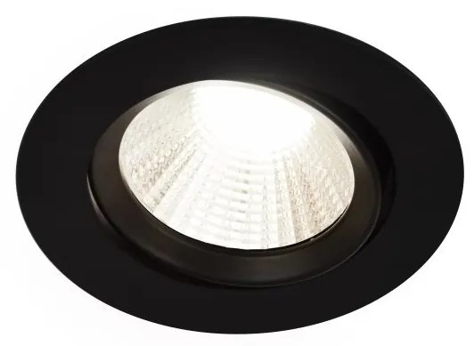 Set de 3 spoturi incastrabile LED dimabil Fremont 3-Kit 4000K negru