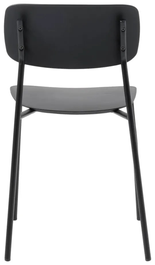 Scaune de dining negre 2 buc. Kirkland – Unique Furniture