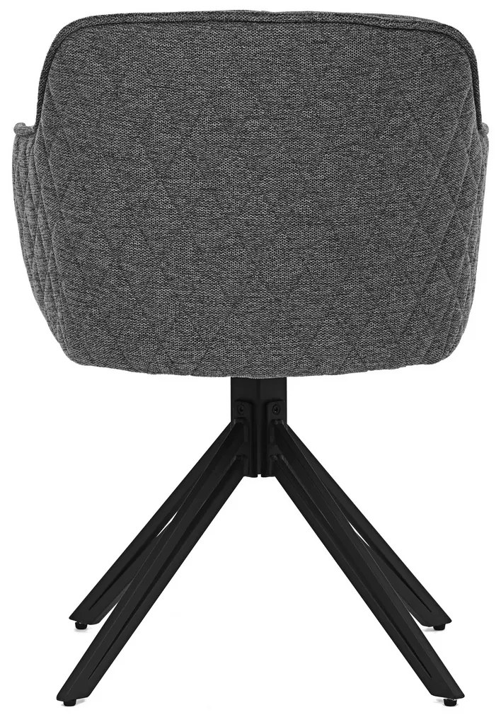 Set de scaune de sufragerie cu mecanism deîntoarcere HC-533 GREY2, 2 buc.