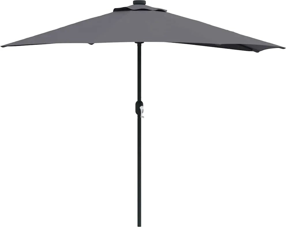 vidaXL Parasol de Grădină Antracit 294 x 150 x 224 cm