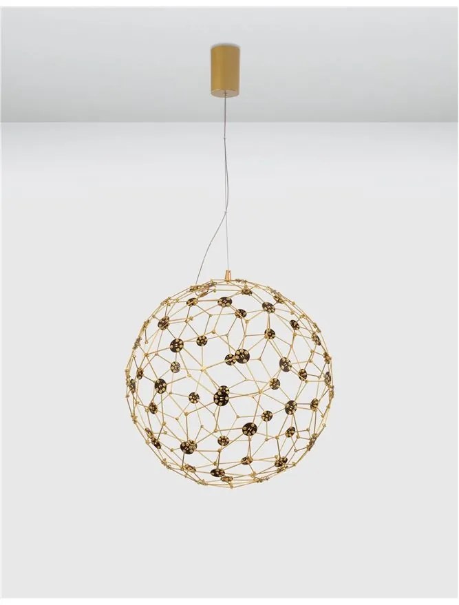 Lustra LED deosebita design modern SOLE, 40cm