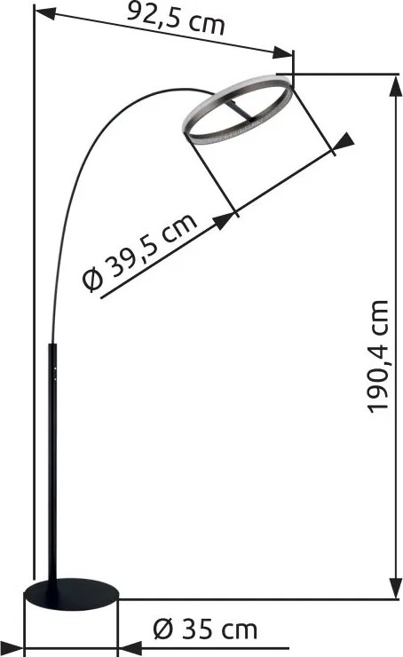 Lampa de podea LED CCT DELLA