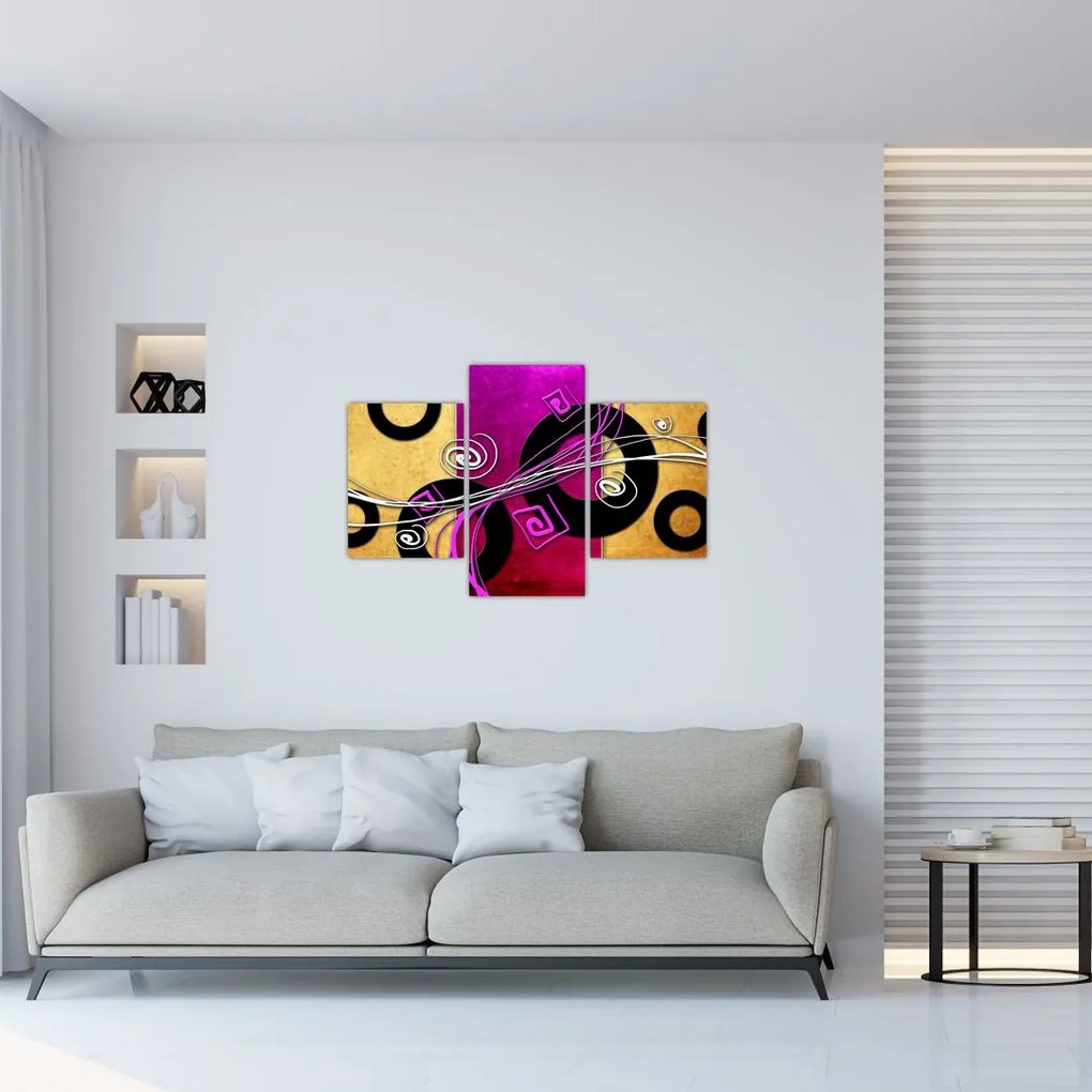 Tablou abstracției (90x60 cm)